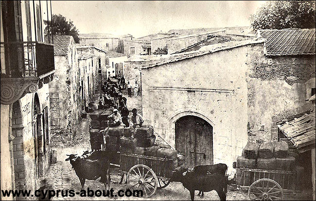 1924 г. Склады табачной фабрики Дианаллоса. Ларнака, Кипр